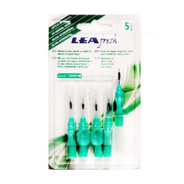 Lea fresh cepillo interdental extrafino pack 5u.