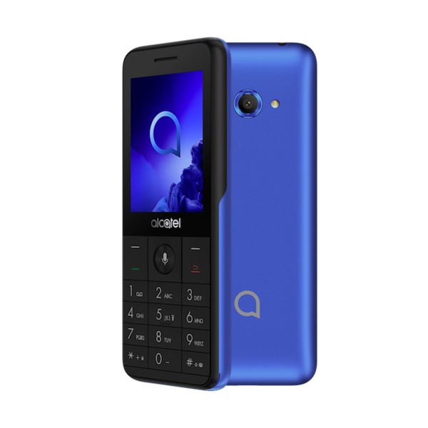 Alcatel 3088 azul móvil senior sim 4g 2.4'' tft qvga/512mb/4gb ram/3.2mp wifi microsd bluetooth