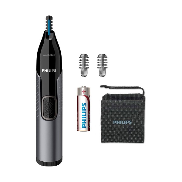 Philips nt3650/16 recortadora de nariz eléctrica nose trimmer series 3000