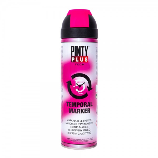 Pintura temporal en spray tech marcador eventos 650 cc fucsia t184 (pack 2 unidades) Pintura temporal en spray tech marcador eventos 650 cc fucsia t184 (pack 2 unidades)