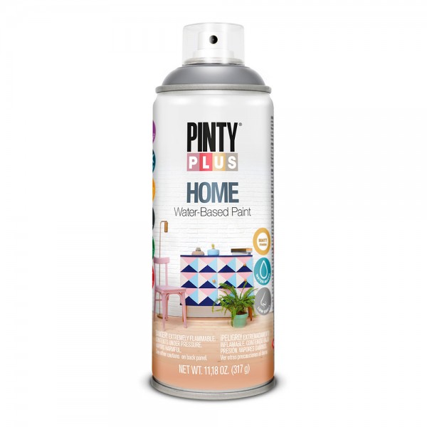 Pintura en spray pintyplus home 520cc thundercloud grey hm418 (pack 2 unidades)