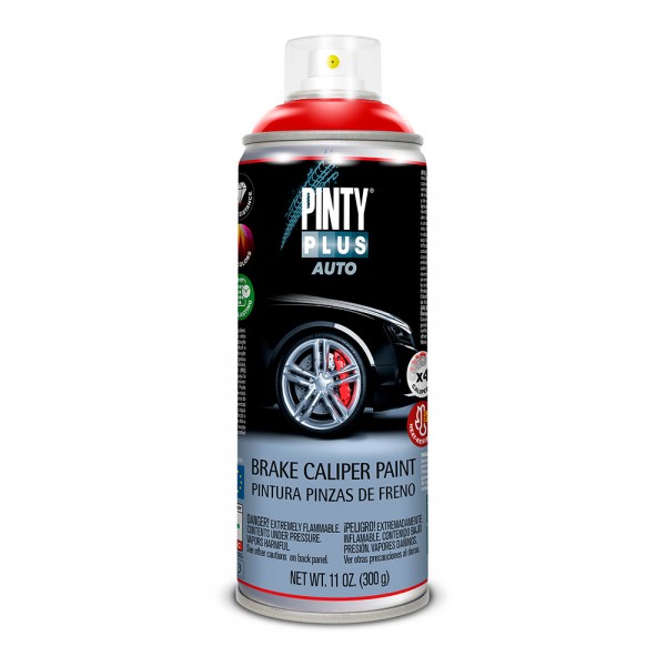 Pintura en spray auto 520 cc pinzas freno pf107 rojo Pintura en spray auto 520 cc pinzas freno pf107 rojo
