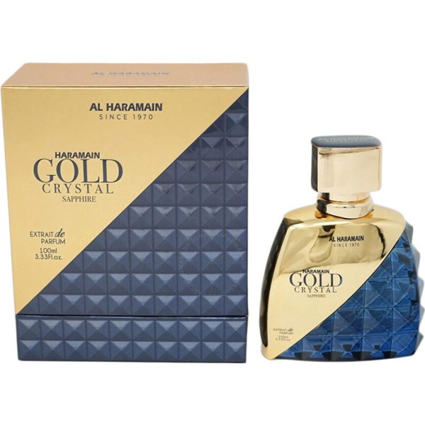 Al haramain gold crystal sapphire extracto de perfume 100ml
